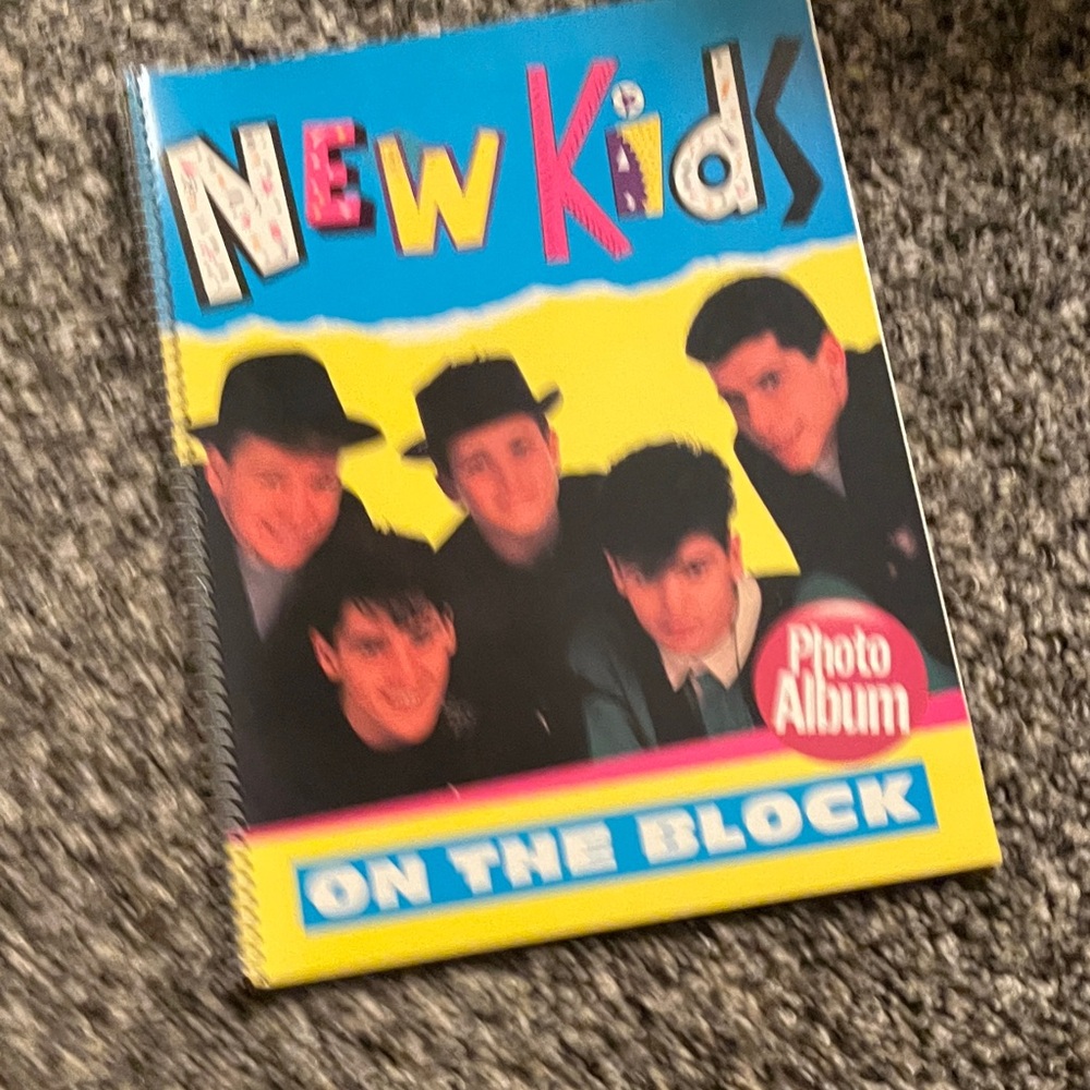 New Kids on the Block Vintage PHOTO ALBUM - EUC
